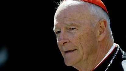 Cardinal Theodore McCarrick at the Vatican in 2003.