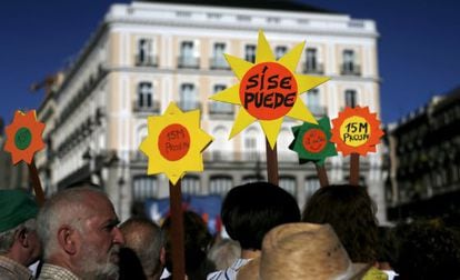 On May 15 of this year, the Indignados movement celebrated its fourth anniversary with a march in Sol Square in Madrid.