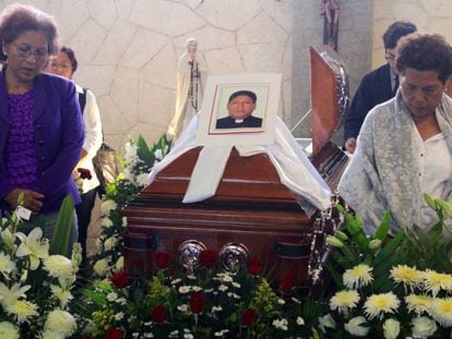 Funeral of Father Alejo Nabor in Puebla.