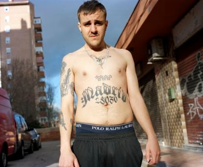 A producer who goes by the name Slow, in the working-class Madrid neighborhood of Vallecas.