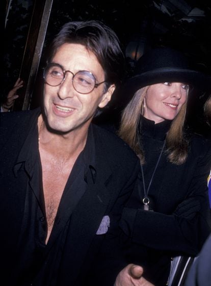 Al Pacino and Diane Keaton at the premiere of ‘Sea of Love’ in New York in 1989.