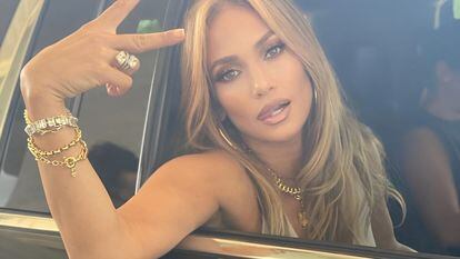 Jennifer Lopez has a large collection of luxury cars.