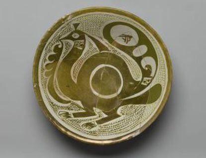 A ninth- to 10th-century bowl from Iraq.