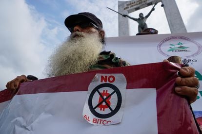 No al bitcoin en El Salvador