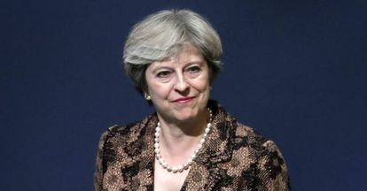 UK Prime Minister Theresa May.