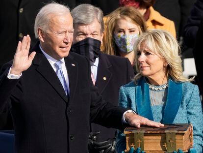 Joe Biden is sworn in as the 46th president of the United States.