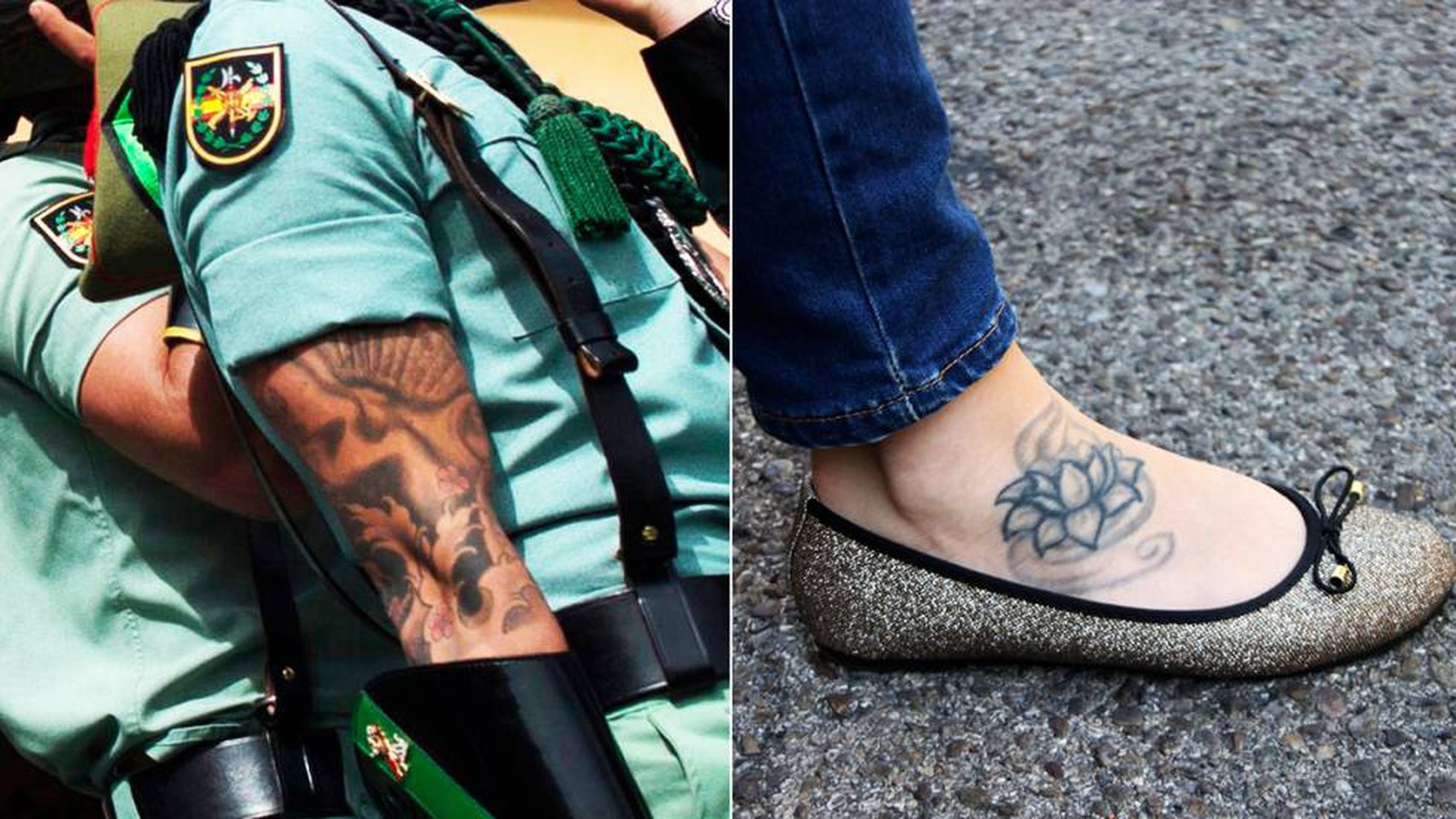 Spanish military: How a tattoo can stop you joining the Spanish army – if  you're a woman | Spain | EL PAÍS English Edition