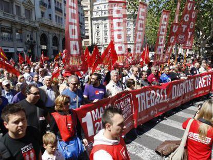CC OO is Spain's largest labor union.