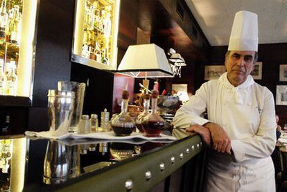 Esteban Sánchez, who has headed up the kitchen at Jockey for 40 years.
