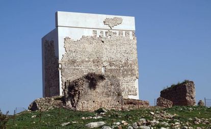 Matrera castle following its controversial restoration.