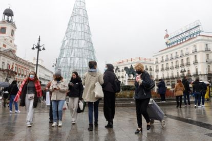 Madrid's Puerta del Sol square.