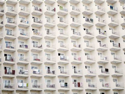 An apartment building in Palma de Mallorca.