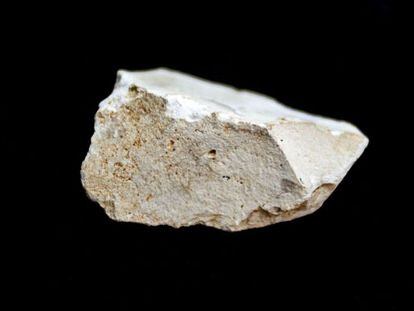 A flint knife found at the Atapuerca site is estimated to be 1.4 million years old.