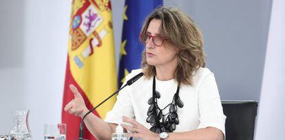 Teresa Ribera, Spain's minister for the ecological transition.