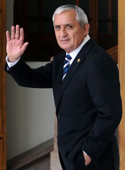 Guatemalan President Otto Pérez Molina.