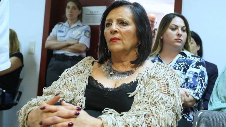 María Pilar Abel during the trial.