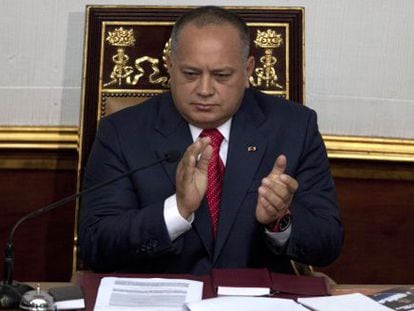National Assembly speaker Diosdado Cabello.