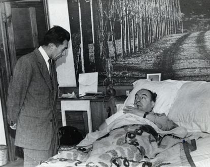 Pablo Neruda before his death