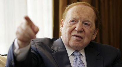 Las Vegas Sands Chief Executive Officer Sheldon Adelson.