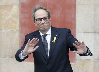 The new Catalan premier, Quim Torra.