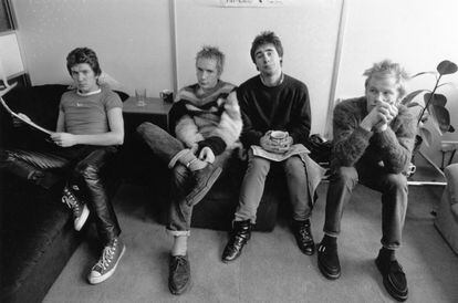El grupo 'The Sex Pistols', en enero de 1976.