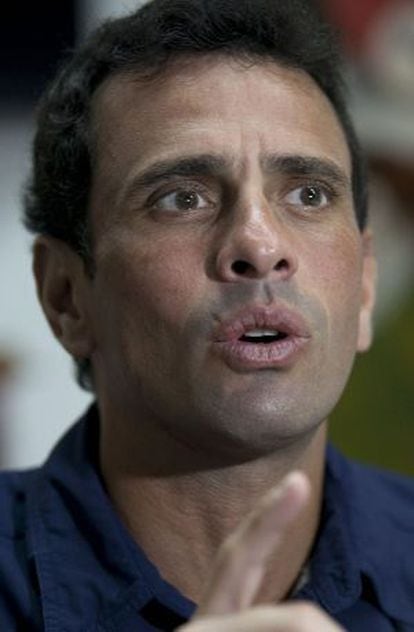 Two-time presidential candidate Henrique Capriles Radonski.