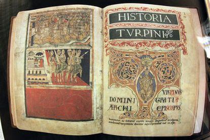 The <i>Codex Calixtinus</i>, stolen from a safe in Santiago Cathedral.