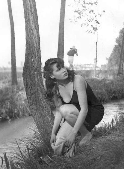 Silvana Mangano in 'Bitter Rice', 1949.