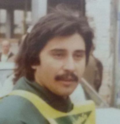 Miguel Parrondo before his accident.
