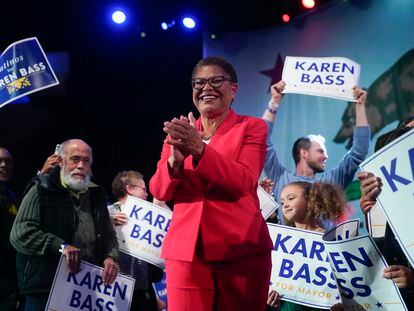 Karen Bass mayor of Los Angeles