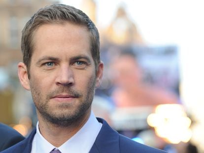 Actor Paul Walker during the premiere of the film 'Fast & Furious 6,' held in London, on May 7, 2013.