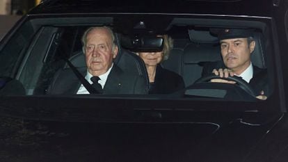 King Juan Carlos in January. 