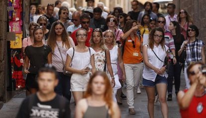 The political crisis in Catalonia is having its effect on tourism.