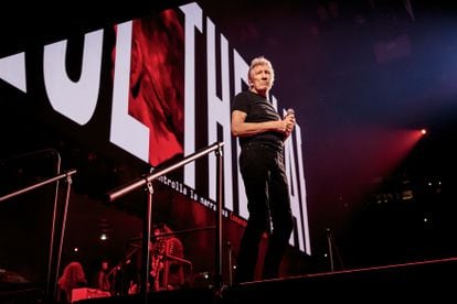 Roger Waters in Milan, Italy, on March 31.