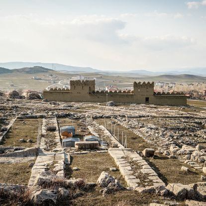 Ancient Hattusa, capital of the Hittite Empire. 'The city of a hundred gods' was abandoned about 3,200 years ago.