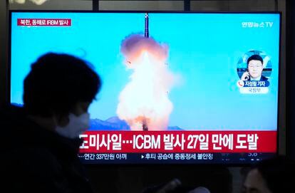 North Korea Launches Suspected Intermediate-range Ballistic Missile ...