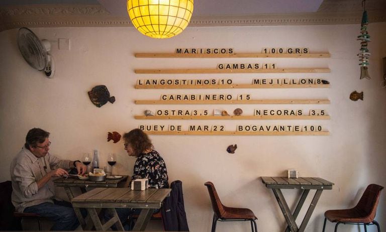Seville tapas bar La Azotea.