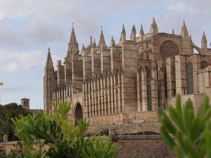 The cathedral in Palma de Mallorca.