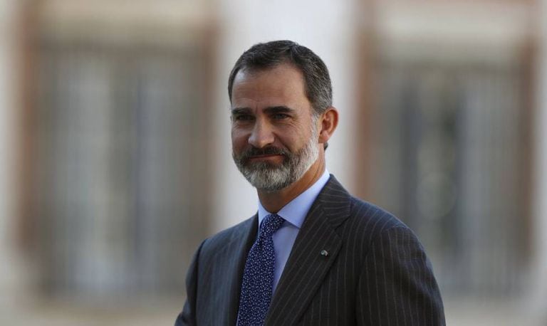 Felipe VI at an official event in Madrid on Monday.