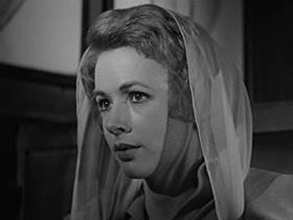 Piper Laurie as Sarah Packard in 'The Hustler,' (1961).