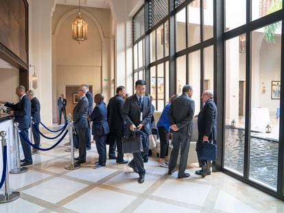Participants at a 2018 event in Morocco organized by the International Forum of sovereign Wealth Funds.