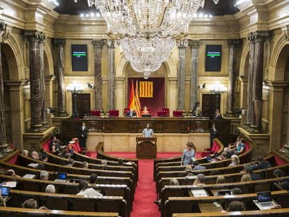 The Catalan parliament.