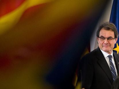 Catalonia regional premier Artur Mas. 