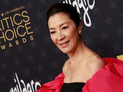 Michelle Yeoh at the Critics Choice Awards.