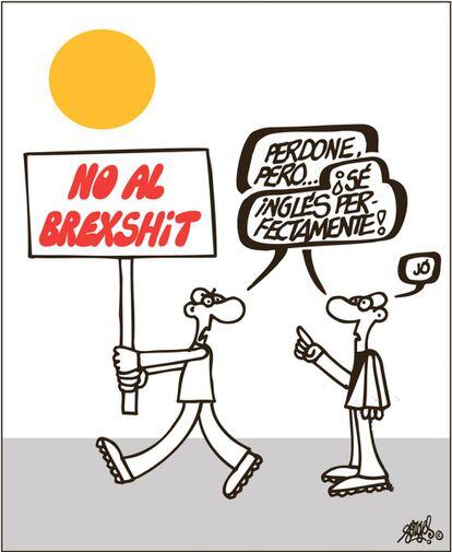 - Excuse me, but... - I speak English perfectly!