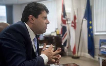 Gibraltar Chief Minister Fabian Picardo.