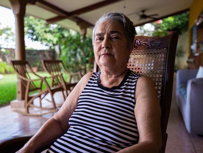 Josefina 'Pinita' Gurdián, grandmother of Tamara Dávila, a political prisoner charged with "conspiracy to undermine national integrity."