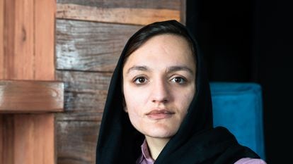 Zarifa Ghafari, one of the first female mayors in Afghanistan, in Kabul last March.