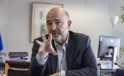 Pierre Moscovici, the EU finance commissioner.