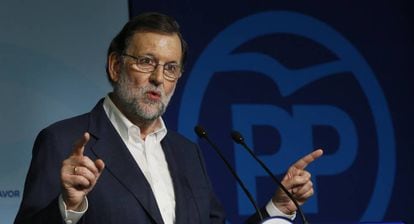 Acting Prime Minister Mariano Rajoy.